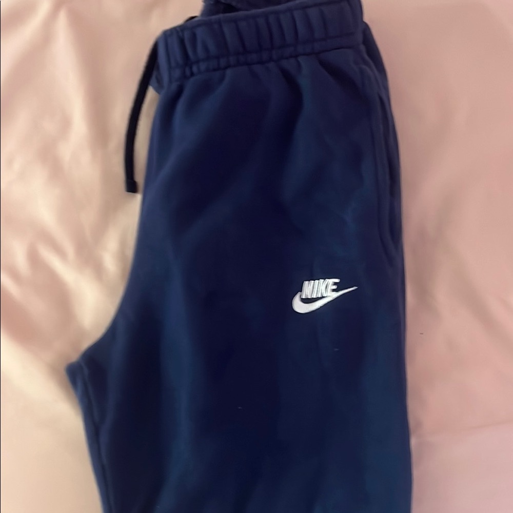 Nike Blue Sweatpants Tapered Fit
